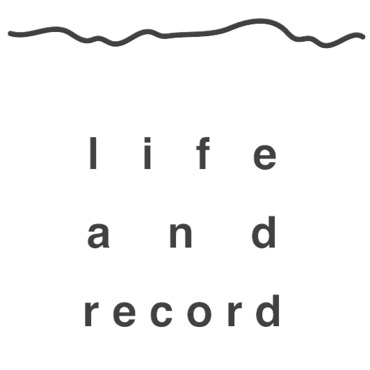 life and record ロゴ